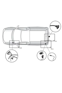 Электрика фаркопа Hak-System (13 pin) для Volkswagen Caddy 2004-2020 21500559 в 