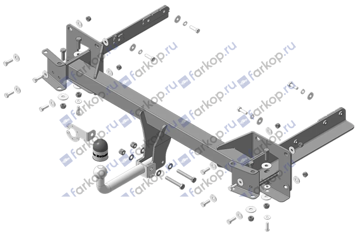Фаркоп Motodor для Mercedes GLS-class 2016-2019 91205-A в 