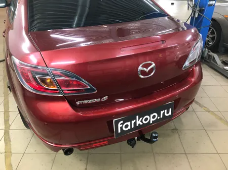 Фаркоп Oris для Mazda 6 (хетчбек, седан, универсал) 2008-2012 4528-A в 