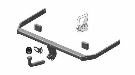 Фаркоп Brink для Volkswagen Jetta 2011-2019 541000 в 