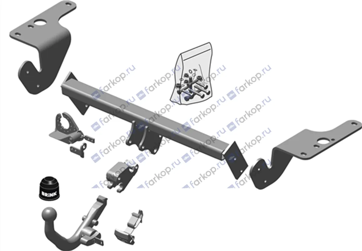 Фаркоп Brink для Toyota Avensis 2009-2012 511900 в 