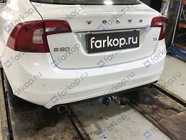 Установили фаркоп Galia для Volvo S60 2013 г.в.