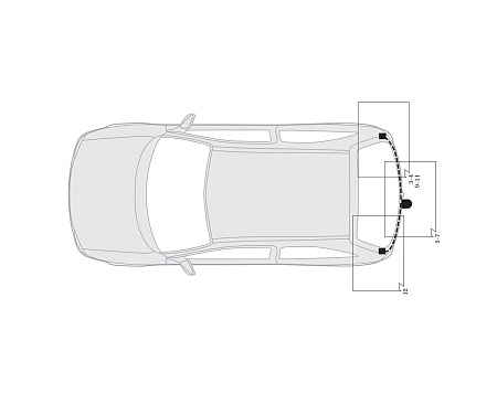 Электрика фаркопа Hak-System (7 pin) для Suzuki Ignis 2000-2003 16240507 в 