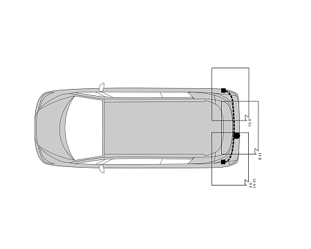 Электрика фаркопа Hak-System (7 pin) для Renault Espace 2002-2015 16180502 в 