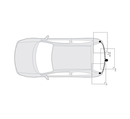 Электрика фаркопа Hak-System (13 pin) для Suzuki Ignis 2000-2003 26240507 в 