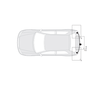 Электрика фаркопа Hak-System (7 pin) для Mazda 323 1997-2003 16120502 в 