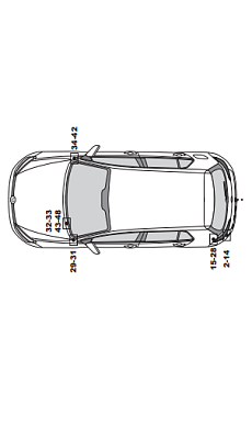 Электрика фаркопа RamredAC (7-полюсная) Skoda Octavia III 2013- для авто с подготовкой 425007-T в 