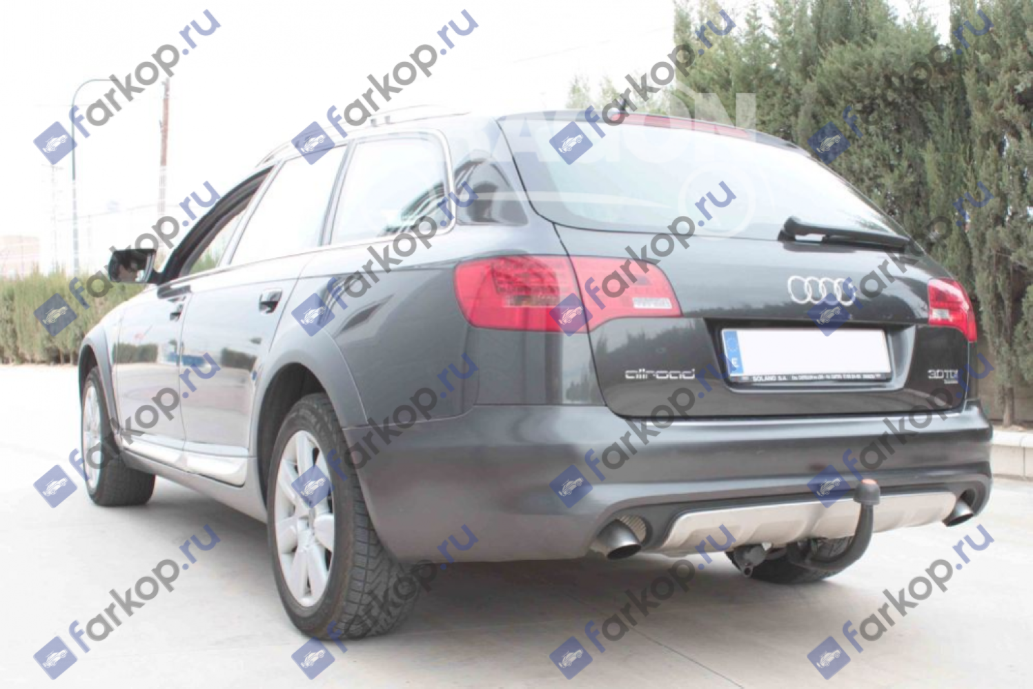 Фаркоп Aragon для Audi A6 Allroad 2006-2012 E0406AV в 