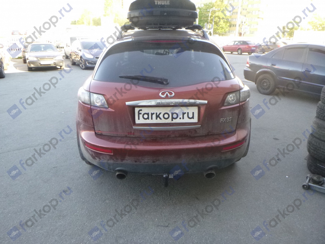 Фаркоп Imiola для Infiniti FX35 2004-2007 N.051 в 